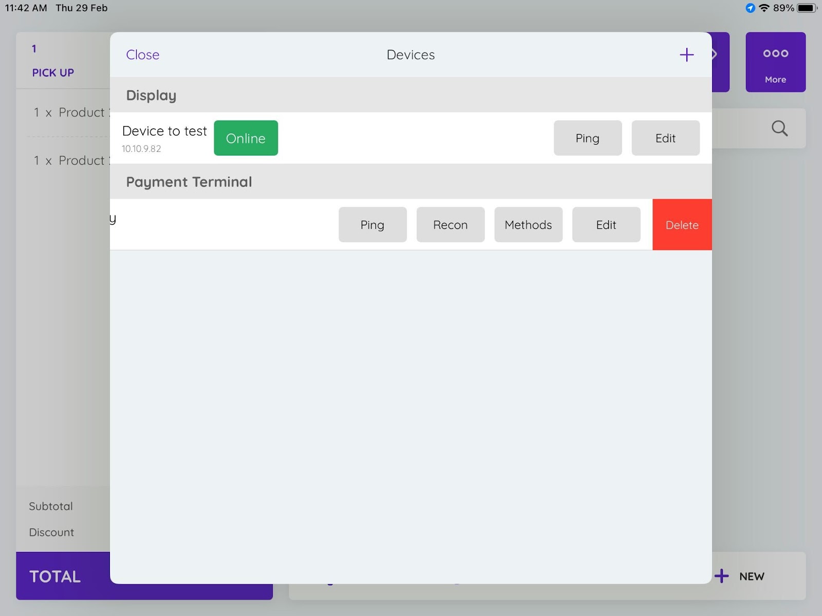 Fixing Payment Issues in Android Display – Foodics - Help Center